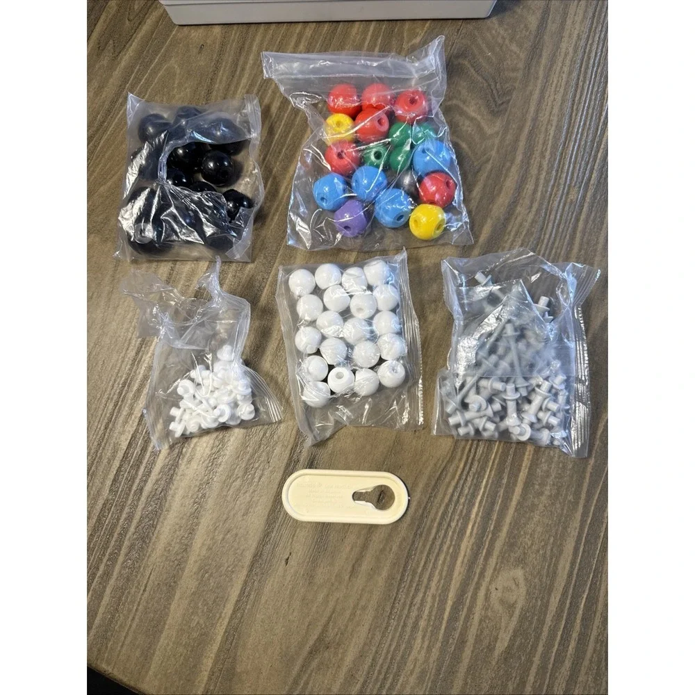 Molymod Organic Student Set MMS-008 Made In England Complete 114 Pieces & Tool